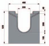 gesloten 5 eindplaat met horizontale PVC-uitloop