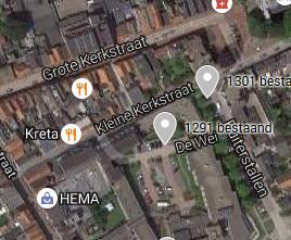 complex Ruiterstallen 1-11 & 2 20 (15) Vleeshouwerstraat 14 20 (4) Kerkplein 2 40 & 3