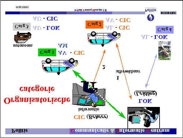 Schematisch overzicht organisatorische categorieën.