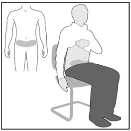 Zuiger 3. Vingergrip 4. Veiligheidshuls Spuit VOOR GEBRUIK: Instructies voor gebruik 1. Was uw handen goed met water en zeep en droog uw handen. 2.