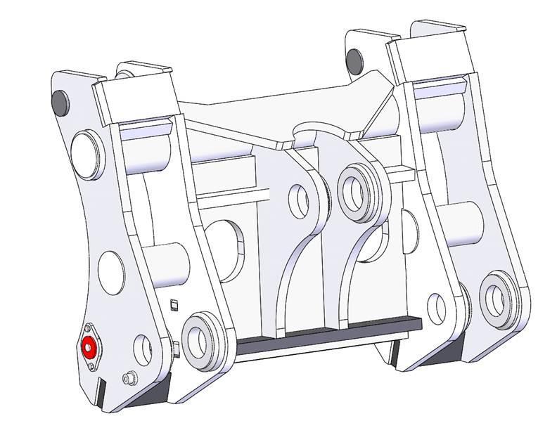 SNELWISSELSYSTEEM LUNDBERG (VOLVO) Het standaard wiellader snelwisselsysteem met horizontale vergrendeling. Ze zijn zowel mechanisch als hydraulisch leverbaar.