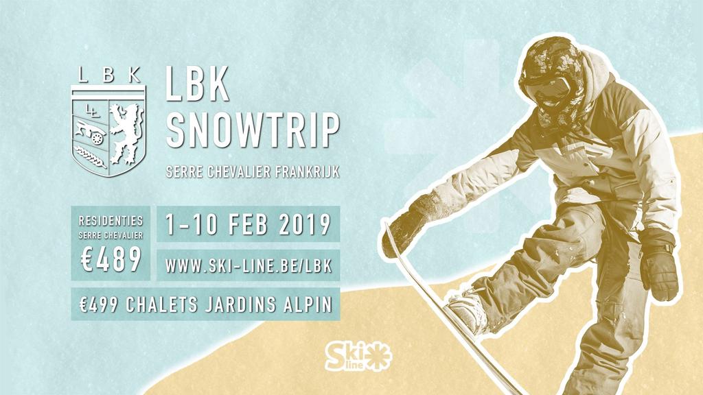 Save the date 1/02-10/02 Skivakantie Genoeg genoten van de zomer! Tijd om de winter weer in ons hartje binnen te laten!! Naar traditie heeft LBK weer een fantastische snowtrip voor jullie in petto!