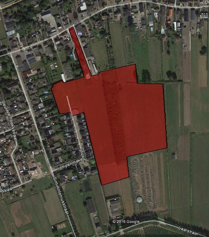 Figuur 1 Locatie plangebied (bron: GoogleEarth) Waterhuishouding Plan