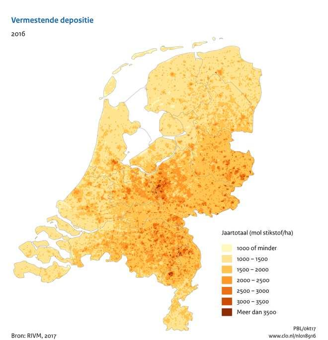 Stikstofdepositie in nederland Kruidenrijk grasland gedijt op voedselarm tot matig voedselrijk grasland.