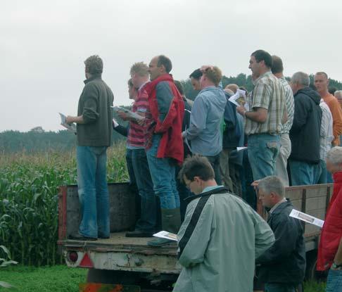 Een goed moment om de verschillende ervaringen samen te delen en te evalueren.