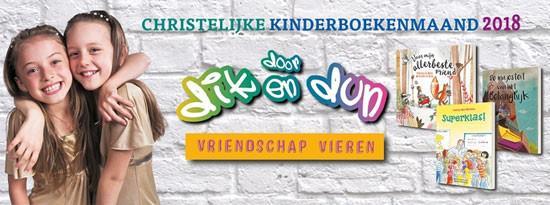 Workshop in de christelijke kinderboekenmaand De hele maand oktober is de christelijke kinderboekenmaand. Het thema is: DOOR DIK EN DUN en gaat over vriendschap.