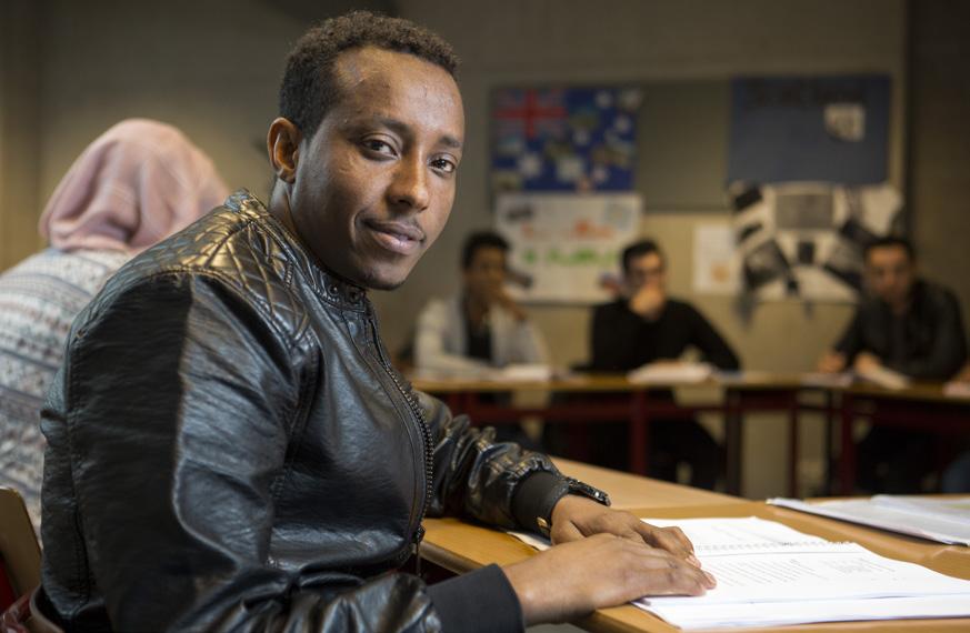 Merhawi werkt hard aan zijn toekomst in Nederland Merhawi Ghirmay is 28 jaar en komt uit Eritrea. In oktober 2016 vluchtte hij naar Nederland.