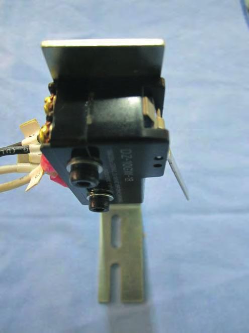 Wiring Harness Terminal Screws (4x) ASSEMBLING THE PRESS ARM SWITCH