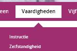 In onderstaande tabel de indeling van de mappen én de koppeling naar de website Map: Waar is wat te vinden? Onder welke button op de website?