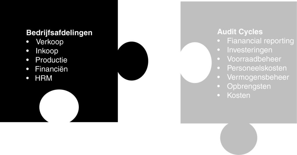 Figuur 4: Voor een TCF kan gebruik worden gemaakt van reeds bestaande controlemaatregelen, bijvoorbeeld de reguliere Audit Cycles.