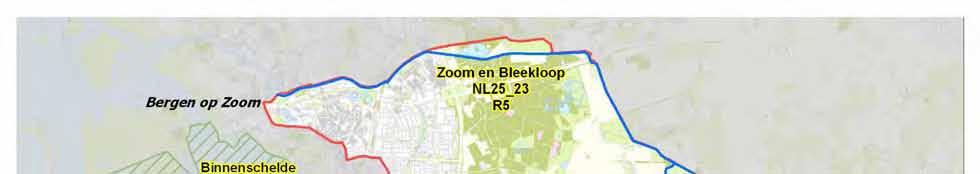 MEP/GEP afleiding De Zoom en Bleekloop NL25_23, R5 Ligging waterlichaam 1.