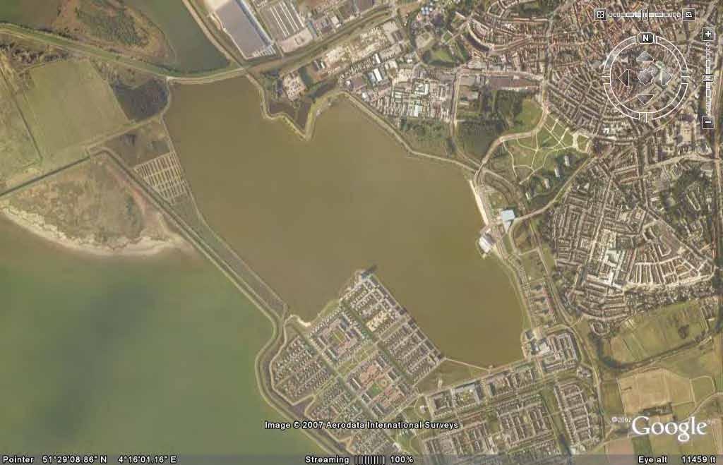 Aan de westzijde van de Binnenschelde is in 1997 een 14 ha groot paai- en opgroeigebied voor snoek aangelegd en zijn binnen