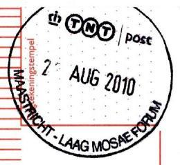 Laag Mosae Forum 5 Gevestigd voor augustus 2010: