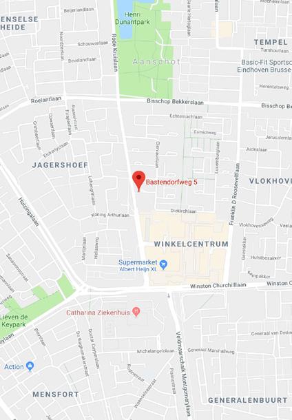 Straatbeeld Straatbeeld Ligging: Bastendorfweg 5 is gelegen in de wijk t Hool, stadsdeel Woensel.