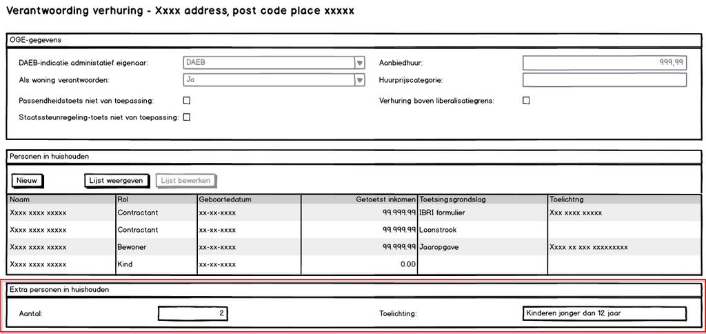 Huishoudgrootte en -inkomen bepalen