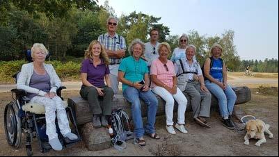 Daar werd tevens aandacht besteed aan het feit dat Cees van Helteren 25 jaar betrokken is bij Groen & Handicap.