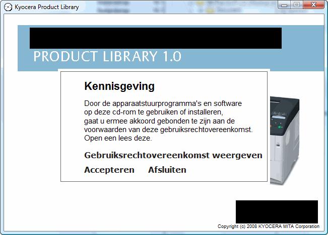 De printerdriver op een Windows pc installeren Dit hoofdstuk legt uit hoe de printerdriver onder Windows Vista geïnstalleerd moet worden.