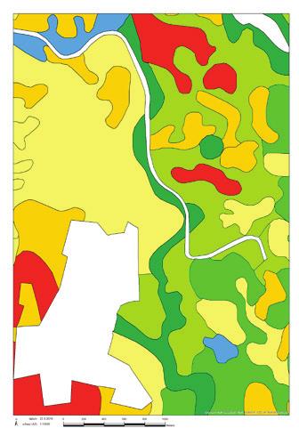 FIG 22 GRONDWATERTRAPPEN O.B.V. BODEMKAART 1:50.