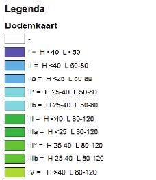 De toepassingsschaal van de bodemkaart van Nederland,