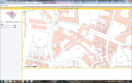 HetarcheologischonderzoekindeJanseniusstraatenophetDamiaanpleinteLeuven Fig.5.1:Bewaarderestantenvande12 de Reeuwsestadsmuur(groen)engereconstrueerddeel(rood).