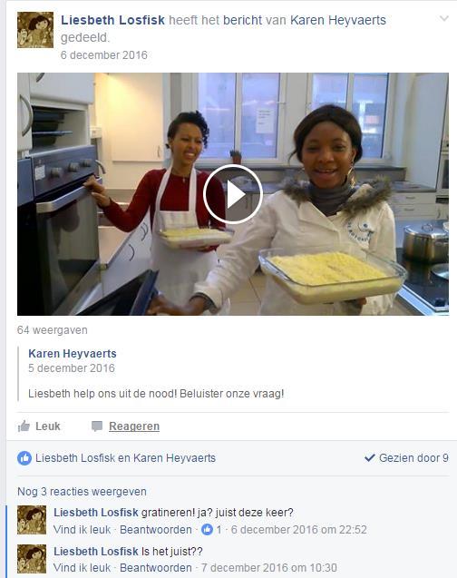 De Rotonde voorbeeldles & -taak: Facebook Facebook: leerlingen maken een kort filmpje van een