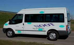 Van deurtotdeurservice voor alle locaties In 2013 bieden wij u opnieuw, voor het vervoer van en naar de accommodaties, onze van deurtotdeurservice aan.