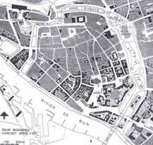 De huidige gebiedsstructuur en de ruimtelijke situatie in en om het plangebied is ontstaan na Tweede Wereldoorlog. Door de oorlogsverwoestingen zijn de historische morfologische kenmerken verdwenen.