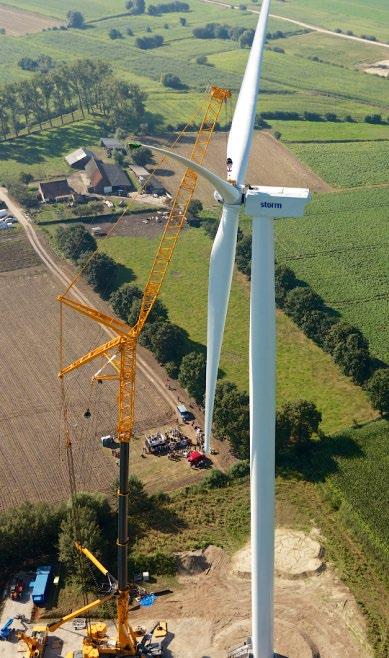 De windparken van Storm in Vlaanderen In procedure: Retie 3 x 3.6 MW Zoersel 2 x 3.0 MW Berlare 1 x 3.0 MW Overpelt 3 x 3.