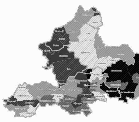 Jg. 45 / Nr. 5 / 2012 Gelderse aanpak regionale woningbouwverdeling P.