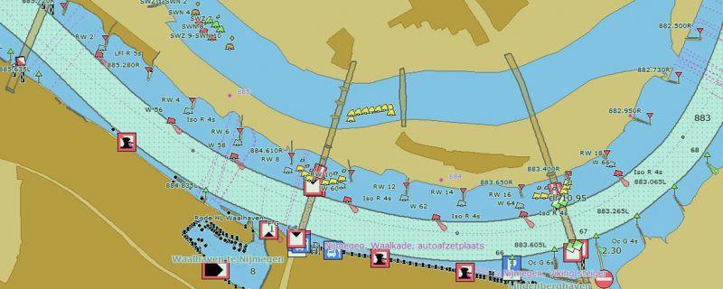 Rijkswaterstaat publiceert verbeterde vaarkaarten (IENC s) I nland Electronic Navigational Charts (IENC s) zijn een onmisbaar hulpmiddel voor een veilige scheepvaart.