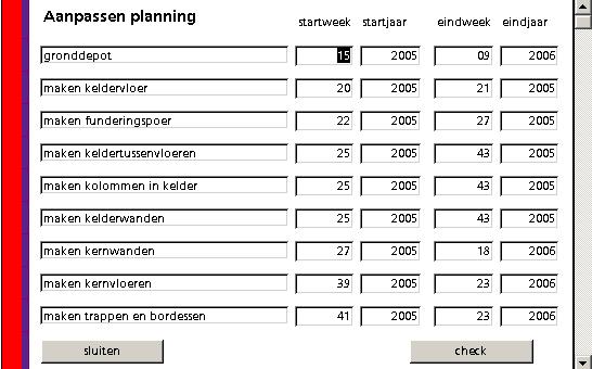 Door werkzaamheden plaats te laten vinden op andere tijdstippen dan gepland is het mogelijk een andere bouwplaatsinrichting te