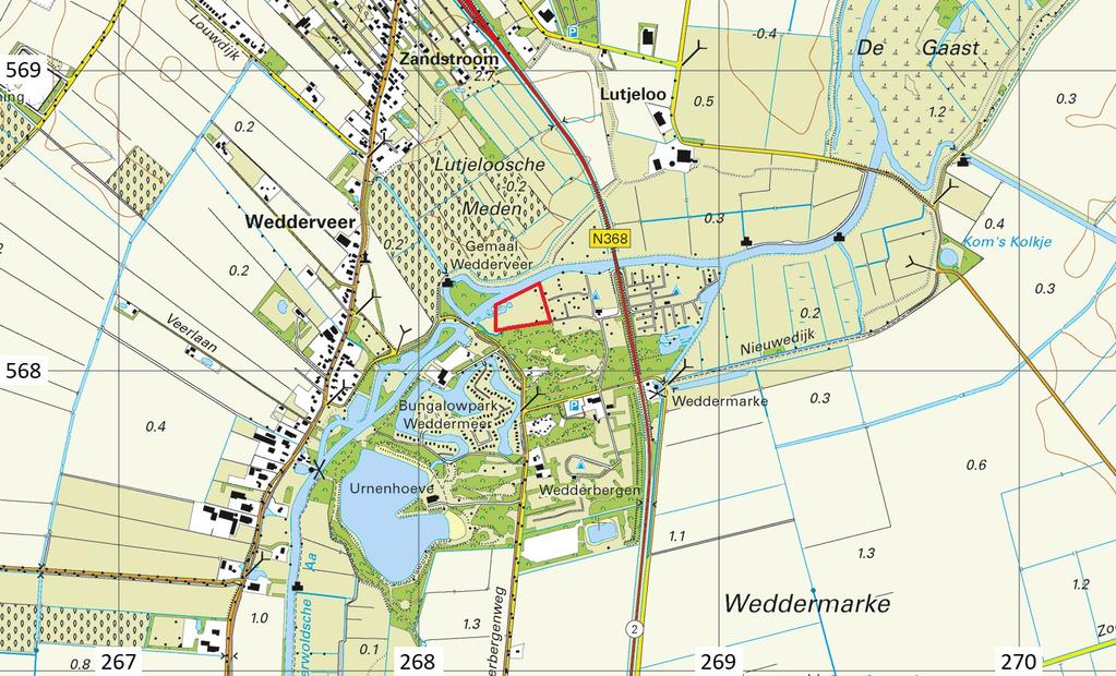 1. Inleiding 1.1 Aanleiding en doel (KNA 4: LS01) In opdracht van Anjost bv, vertegenwoordigd door de heer A.J.S. Fluttert is een archeologisch onderzoek uitgevoerd bij Camping Wedderbergen te Wedde, gemeente Bellingwedde, provincie Groningen (zie Figuur 1).