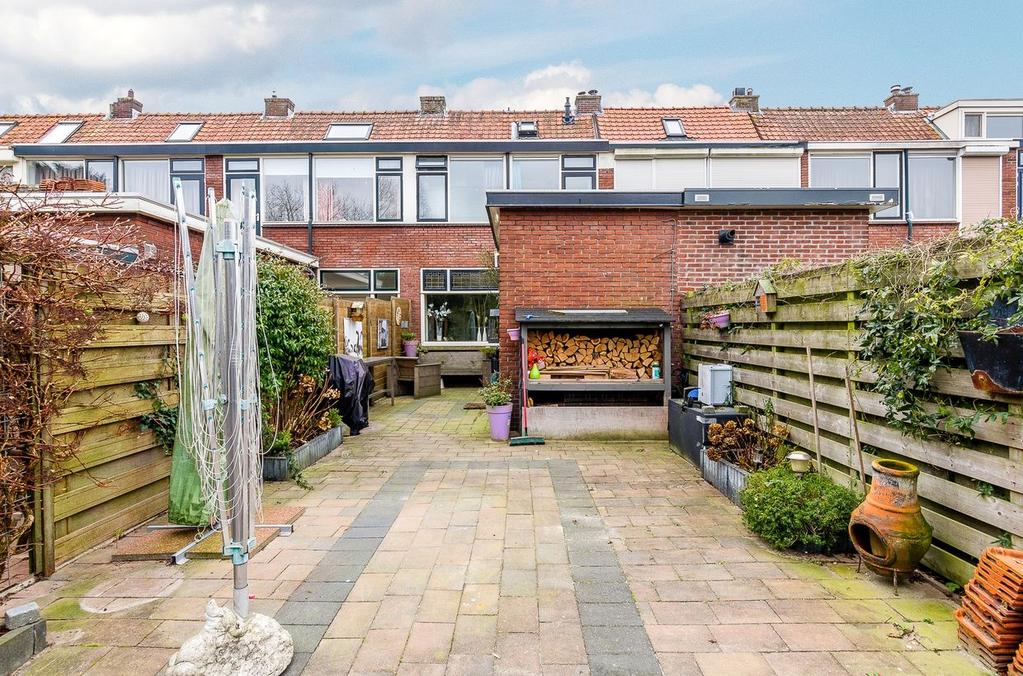 Ligging en indeling Tuin De tuin is op het Noordoosten, echter