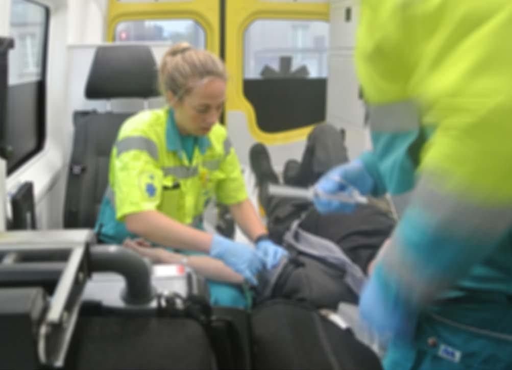 5. Patiëntkarakteristieken Leeftijdsverdeling traumapatiënten per ziekenhuis 217-15 jaar 15-3 jaar 3-45 jaar 45-6 jaar 6-75 jaar 75 jaar 8 6 Leeftijd -15 15-3 3-45 45-6 6-75 >=75 Ziekenhuis AMC