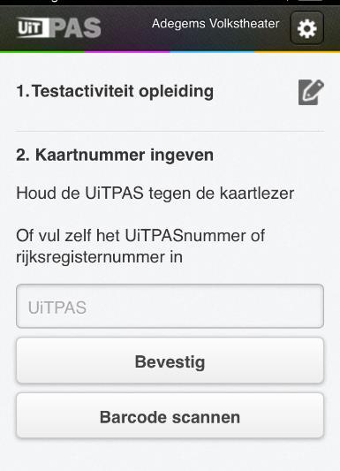 kunt ook manueel het kaartnummer ingeven. Lukt het niet om met je android phone de kaart te lezen door hem op je telefoon te leggen? Check dan even of je NFC aanstaat bij je instellingen.