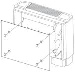 Opties voor ventilo-convector M - TM Standaardregelingen voor modellen V en V TMV - U MV - 3V TMV - U - TMV - T - M Regeling met 3 snelheden Regeling met 3 snelheden, elektronische thermostaat en