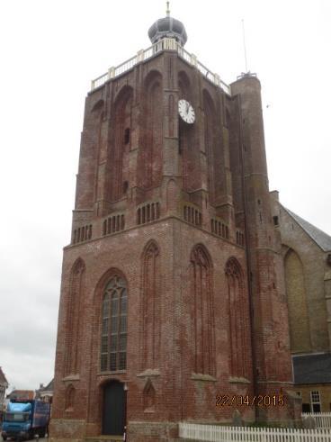 Kerktoren Workum Aan deze toren zijn in het verslagjaar geen noemenswaardige onderhoudswerkzaamheden