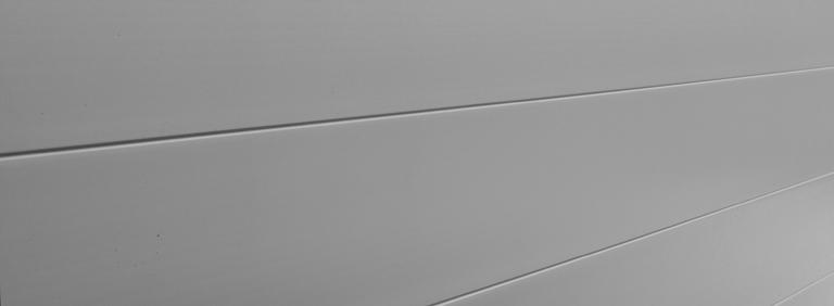 Op en top design met metaal De kleur Metallo geeft elk modern interieur een speciale dimensie. Het paneel heeft een aluminium look en is voorzien van geraffineerde kleine blokjes.