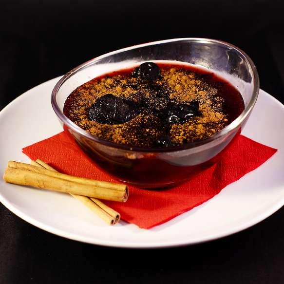 Traditional Peruvian dessert made of purple corn. 7.