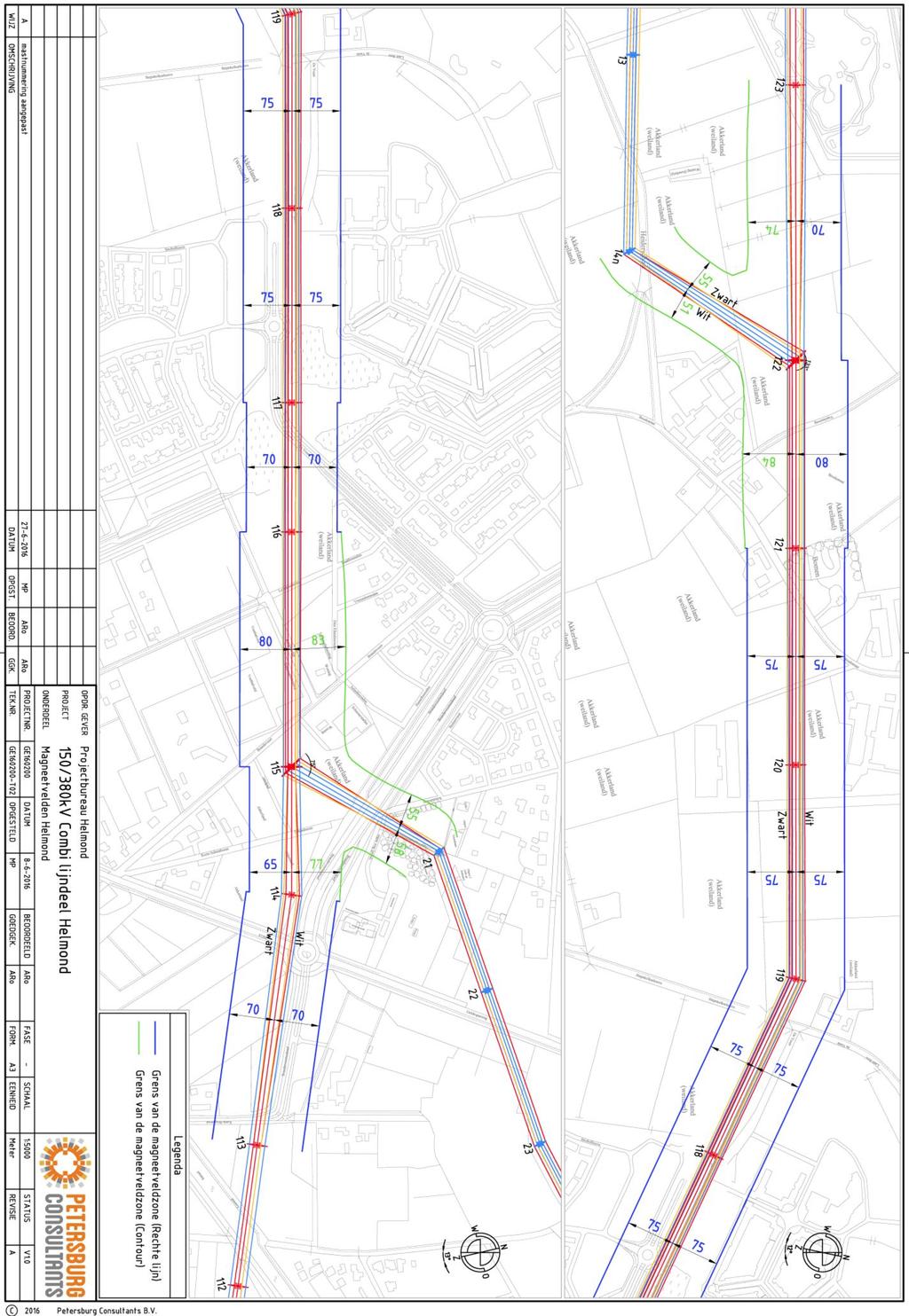 10 Bijlage A, Ondergrond met de locatie van de