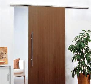 Uitbreidingsset voor houten deuren, bevestiging met schroeven EUCRLHOLZ1 Complete beslagset voor een houten deur Technische details: Met