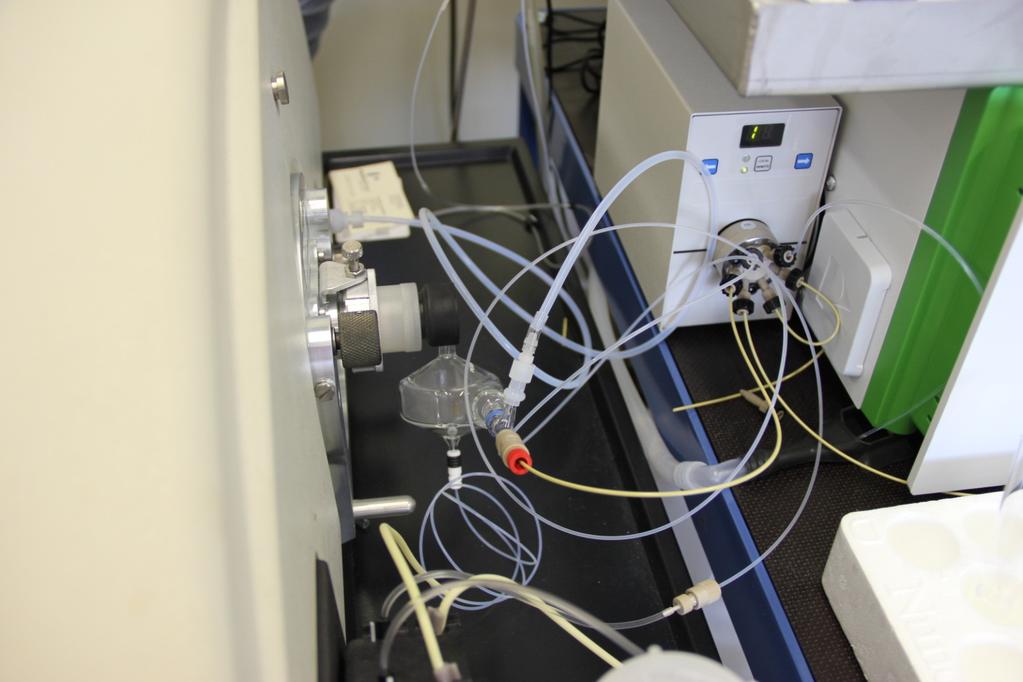 verstuiverkamer HPLC-ICP-MS opstelling