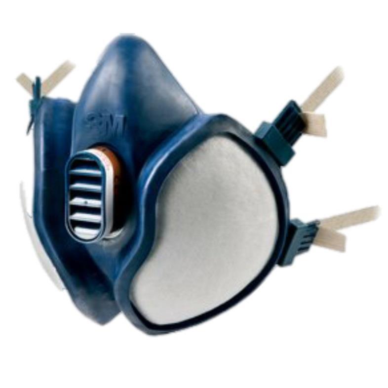 3M 4277 halfgelaatsmasker ABE1P3 Het 3M 4277 masker is een gebruiksklaar en onderhoudsvrij halfgelaatsmasker dat effectief en comfortabel beschermt tegen organische- en anorganische dampen, zure