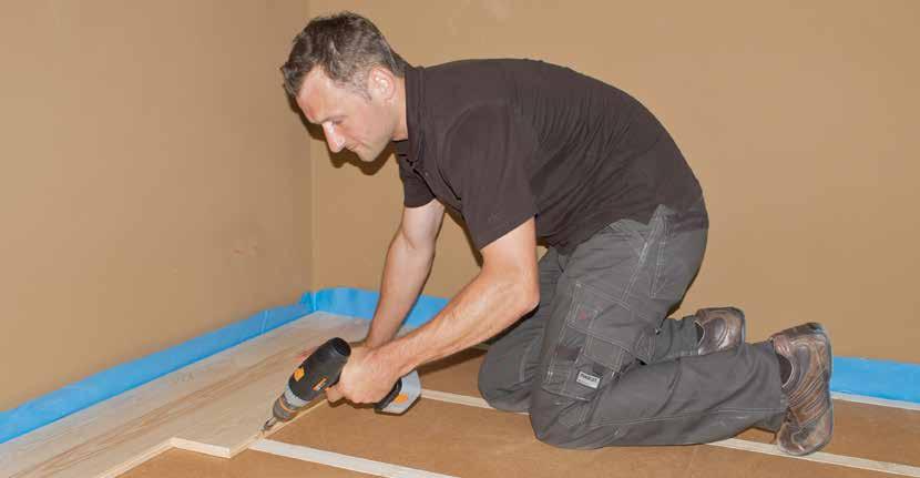 FiberTech Floor Houtvezelplaat voor warmte- en geluidsisolerende ondervloer FiberTech Floor is een isolerende houtvezelplaat specifiek bestemd voor ondervloeren.