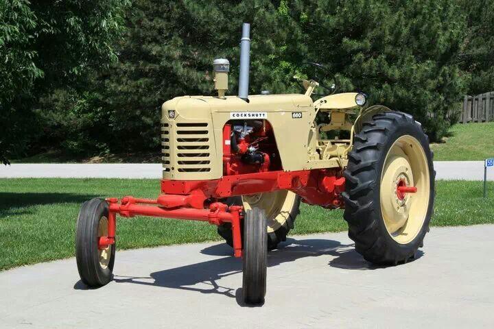 Vandaar dat na de overname van Cockshutt de hele tractorproductie van de Cockshutt wordt gestaakt.