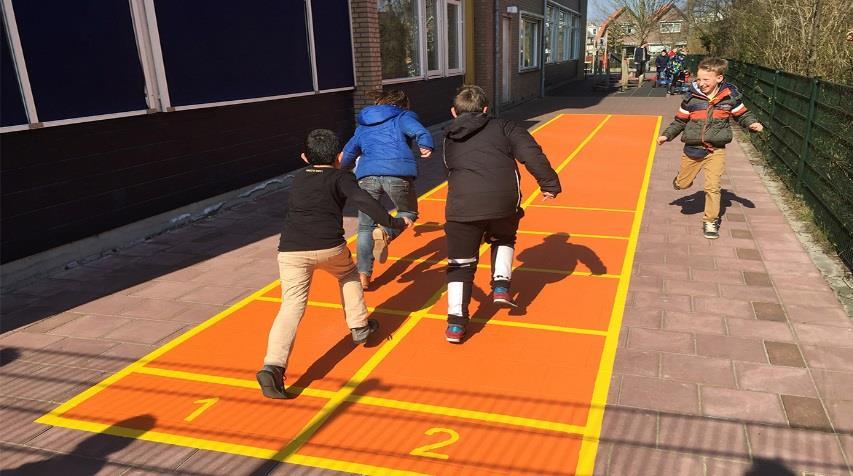 Plein14 staat voor sportieve en spelvriendelijke schoolpleinen.