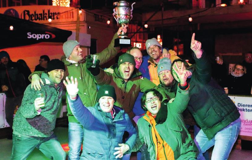 Café Buitenspel prolongeert titel opnieuw Het fluitketelcurlingteam van café Buitenspel heeft donderdag de vorig jaar gewonnen titel geprolongeerd.