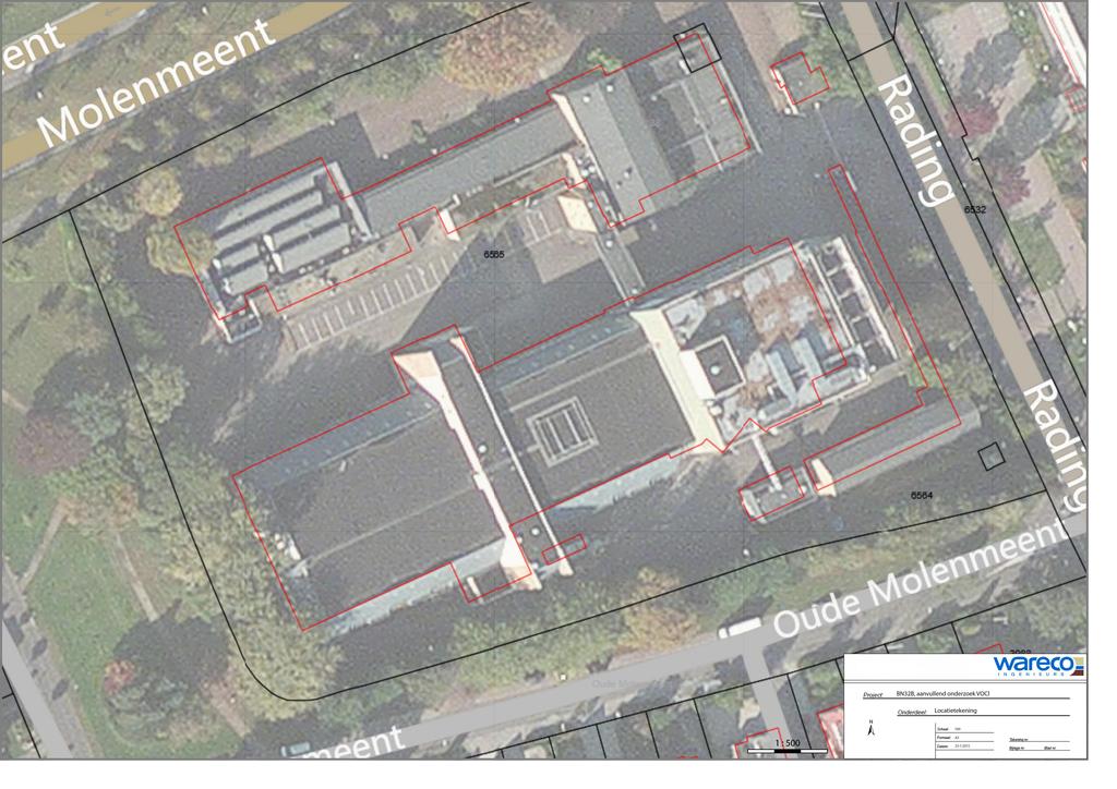 TK31 TW510 W101 TW210 W100 W104 P1 W102 W103 TK S3 TW810 TK S1 Interventiewaardecontour CIS is grond voorgaand onderzoek Peilbuis