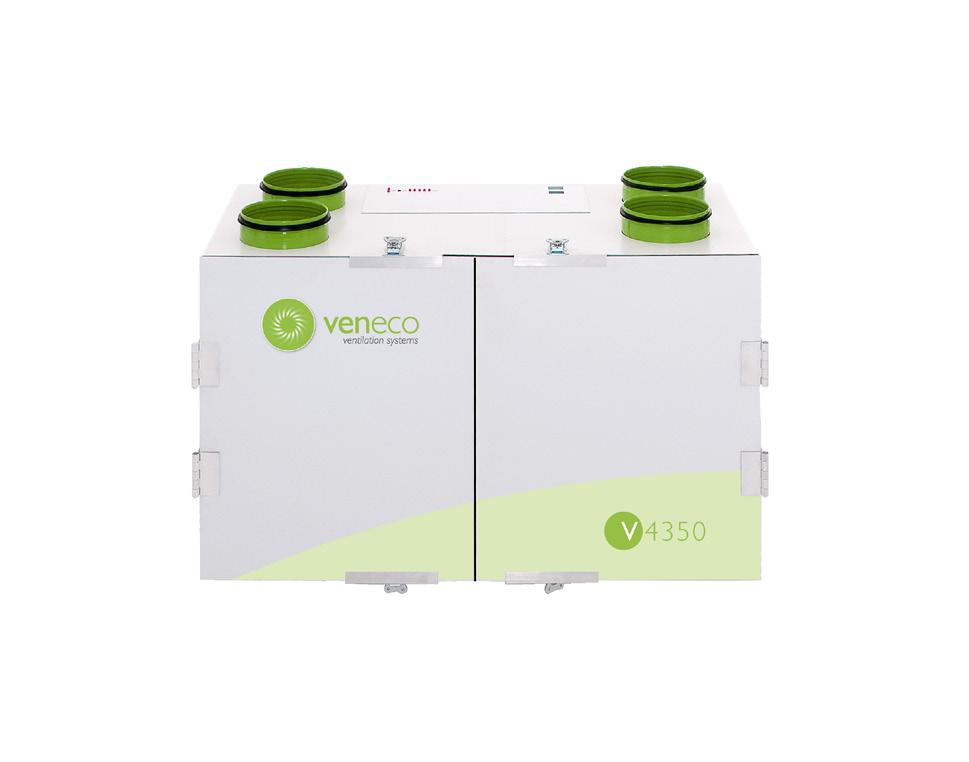 Installatiehandleiding Veneco Ventilation Systems - V4000