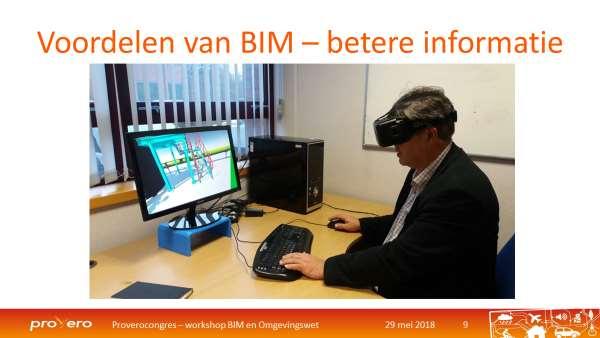 Met een goed gedetailleerd en compleet BIM heb je bijvoorbeeld de mogelijkheid het bouwwerkmodel met behulp van Virtual Reality te benaderen en op die manier veel beter te ervaren